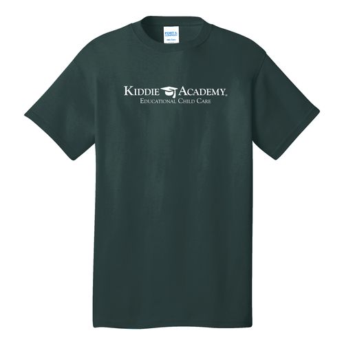 Community Begins Here Adult T-Shirt - White Imprint (KA-PC54-COMM-W) image thumbnail