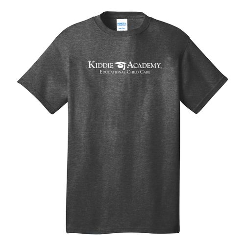 Community Begins Here Adult T-Shirt - White Imprint (KA-PC54-COMM-W) image thumbnail