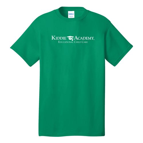 Community Begins Here Adult T-Shirt - White Imprint (KA-PC54-COMM-W) image thumbnail