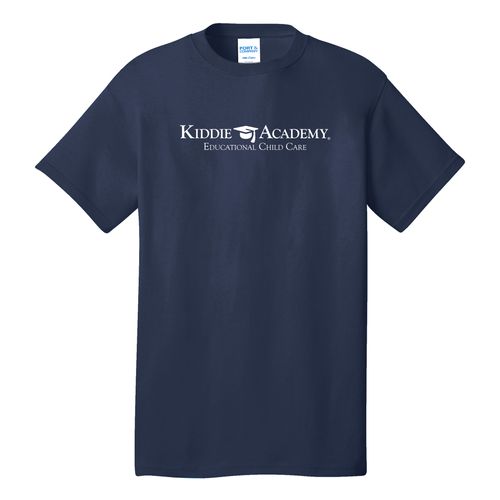 Community Begins Here Adult T-Shirt - White Imprint (KA-PC54-COMM-W) image thumbnail