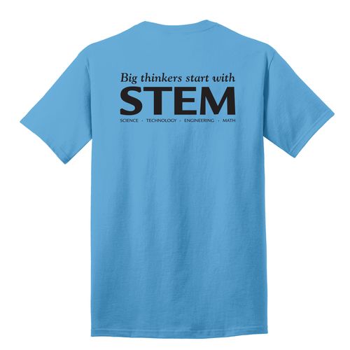 STEM Adult T-Shirt - Black Imprint (KA-PC54-STEM-B) image thumbnail