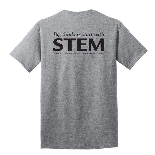 STEM Adult T-Shirt - Black Imprint (KA-PC54-STEM-B) image thumbnail
