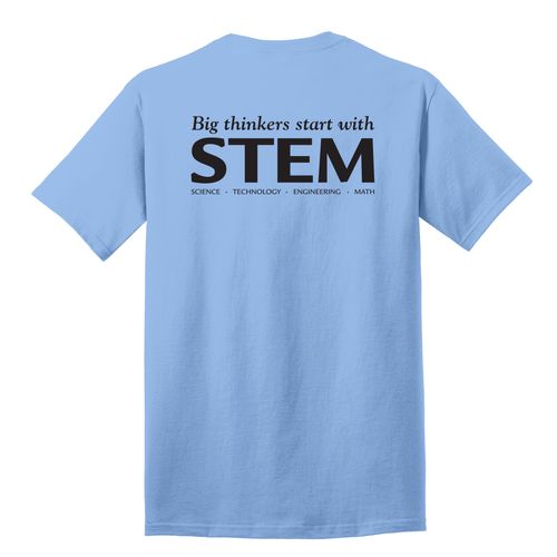 STEM Adult T-Shirt - Black Imprint (KA-PC54-STEM-B) image thumbnail