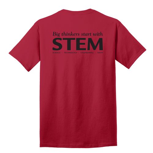 STEM Adult T-Shirt - Black Imprint (KA-PC54-STEM-B) image thumbnail