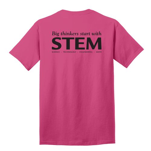STEM Adult T-Shirt - Black Imprint (KA-PC54-STEM-B) image thumbnail