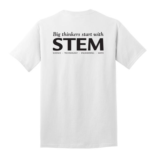 STEM Adult T-Shirt - Black Imprint (KA-PC54-STEM-B) image thumbnail
