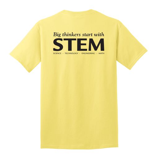 STEM Adult T-Shirt - Black Imprint (KA-PC54-STEM-B) image thumbnail