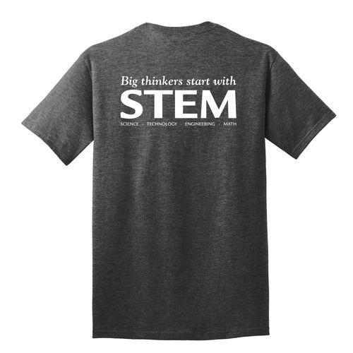 STEM Adult T-Shirt - White Imprint (KA-PC54-STEM-W) image thumbnail