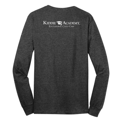 Learn On. Adult Long Sleeve T-Shirt - White Imprint (KA-PC54LS-LEARN-W) image thumbnail