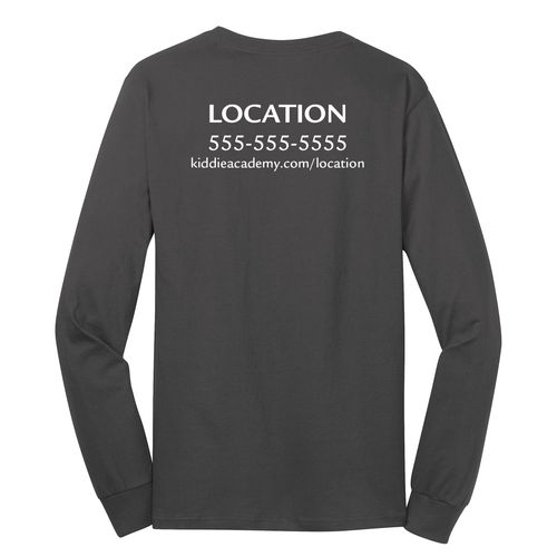 Billboard Adult Long Sleeve T-Shirt - White Imprint (KA-PC54LS-BILB-W) image thumbnail