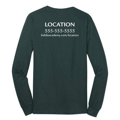 Billboard Adult Long Sleeve T-Shirt - White Imprint (KA-PC54LS-BILB-W) image thumbnail