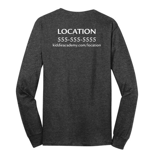 Billboard Adult Long Sleeve T-Shirt - White Imprint (KA-PC54LS-BILB-W) image thumbnail