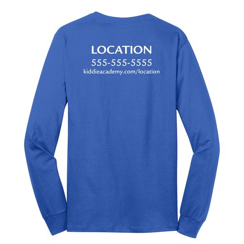 Billboard Adult Long Sleeve T-Shirt - White Imprint (KA-PC54LS-BILB-W) image thumbnail