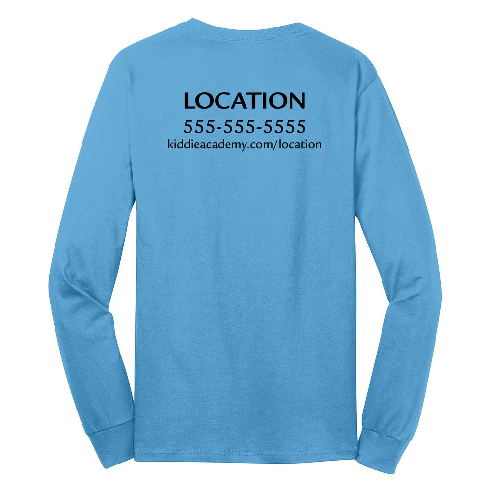 Billboard Adult Long Sleeve T-Shirt - Black Imprint (KA-PC54LS-BILB-B) primary image