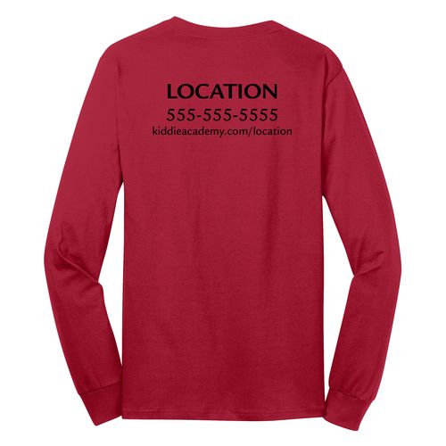 Billboard Adult Long Sleeve T-Shirt - Black Imprint (KA-PC54LS-BILB-B) image thumbnail
