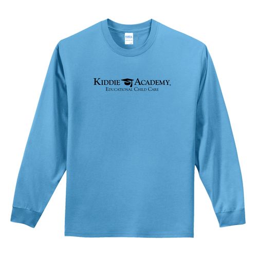 Essential Tee Adult Long Sleeve w/ Standard KA Logo - Black Imprint (KA-PC61LS-B) image thumbnail