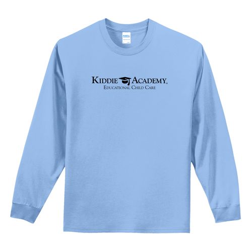 Essential Tee Adult Long Sleeve w/ Standard KA Logo - Black Imprint (KA-PC61LS-B) image thumbnail