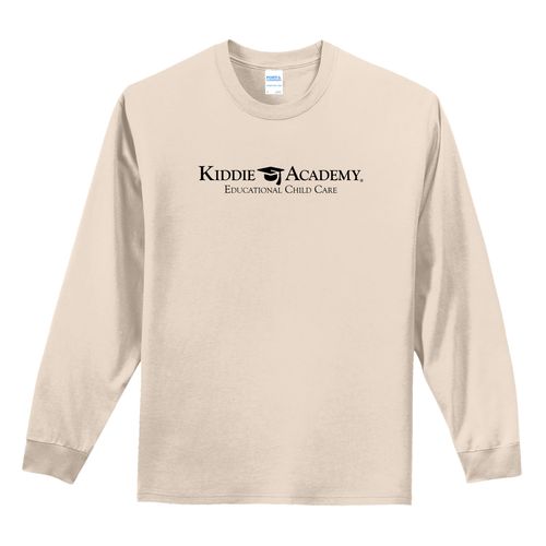 Essential Tee Adult Long Sleeve w/ Standard KA Logo - Black Imprint (KA-PC61LS-B) image thumbnail