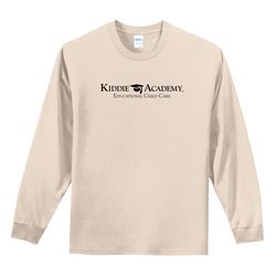 Image of Essential Tee Adult Long Sleeve w/ Standard KA Logo - Black Imprint (KA-PC61LS-B)