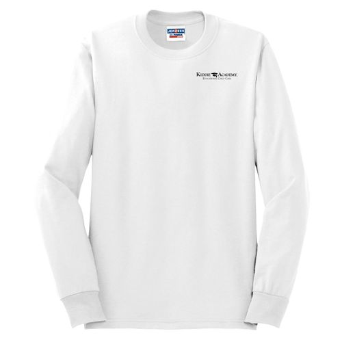 Unisex 50/50 Long Sleeve T-Shirt - Black Imprint (KA-29LS-B) image thumbnail