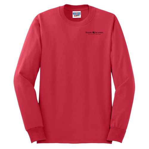 Unisex 50/50 Long Sleeve T-Shirt - Black Imprint (KA-29LS-B) image thumbnail