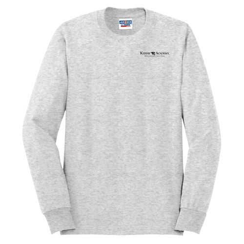 Unisex 50/50 Long Sleeve T-Shirt - Black Imprint (KA-29LS-B) image thumbnail