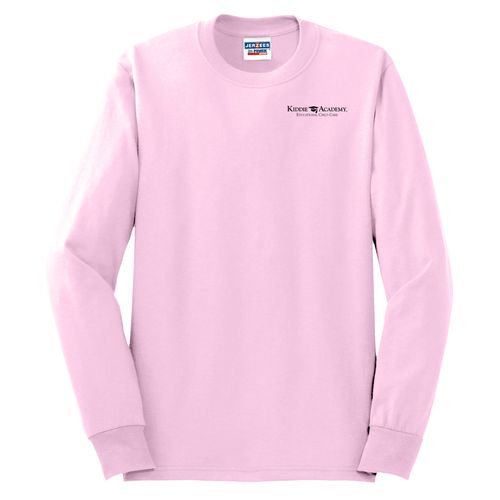 Unisex 50/50 Long Sleeve T-Shirt - Black Imprint (KA-29LS-B) image thumbnail