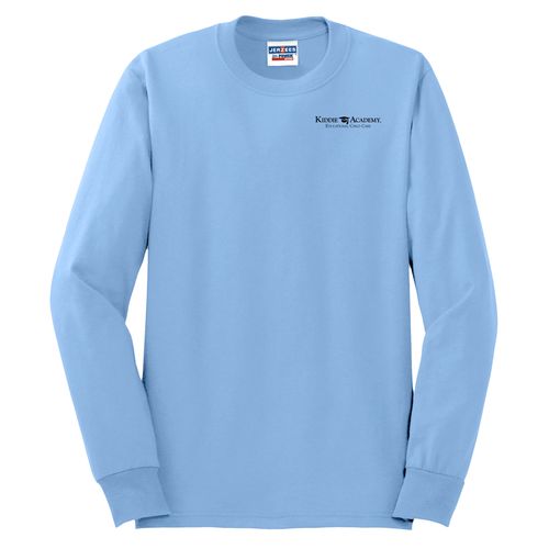 Unisex 50/50 Long Sleeve T-Shirt - Black Imprint (KA-29LS-B) image thumbnail