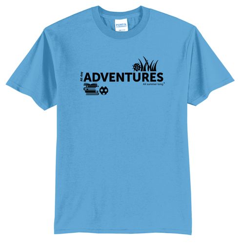CampVentures Adult T-Shirt - Black Imprint (KA-PC55-CV-B) image thumbnail