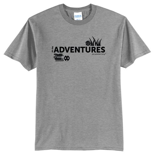 CampVentures Adult T-Shirt - Black Imprint (KA-PC55-CV-B) image thumbnail