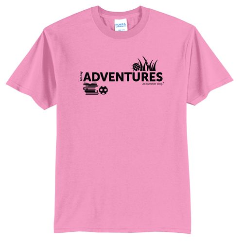 CampVentures Adult T-Shirt - Black Imprint (KA-PC55-CV-B) image thumbnail