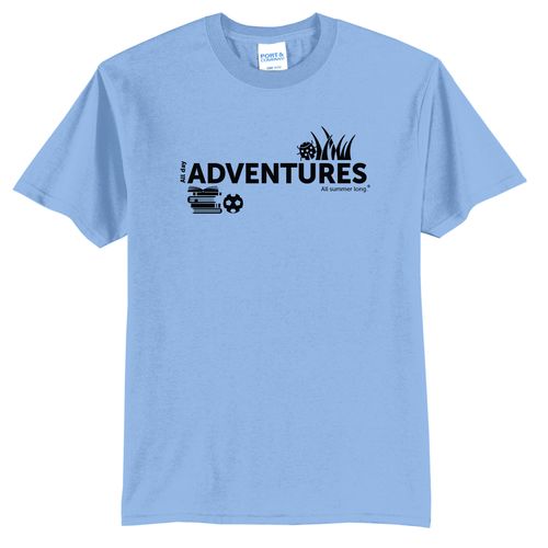 CampVentures Adult T-Shirt - Black Imprint (KA-PC55-CV-B) image thumbnail
