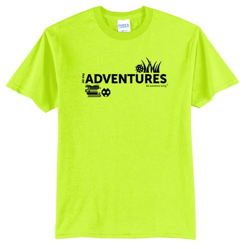 CampVentures Adult T-Shirt - Black Imprint (KA-PC55-CV-B) image thumbnail