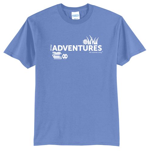 CampVentures Adult T-Shirt - White Imprint (KA-PC55-CV-W) image thumbnail