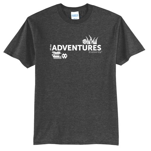 CampVentures Adult T-Shirt - White Imprint (KA-PC55-CV-W) image thumbnail