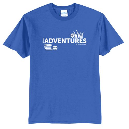 CampVentures Adult T-Shirt - White Imprint (KA-PC55-CV-W) image thumbnail