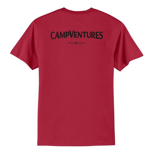 CampVentures Adult Staff T-Shirt - Black Imprint (KA-PC55-CVSTF-B) image thumbnail