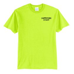 Image of CampVentures Adult Staff T-Shirt - Black Imprint (KA-PC55-CVSTF-B)