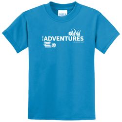 Image of CampVentures Youth T-Shirt - White Imprint (KA-PC55Y-CV-W)