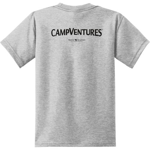 CampVentures Youth T-Shirt - Black Imprint (KA-PC55Y-CV-B) image thumbnail