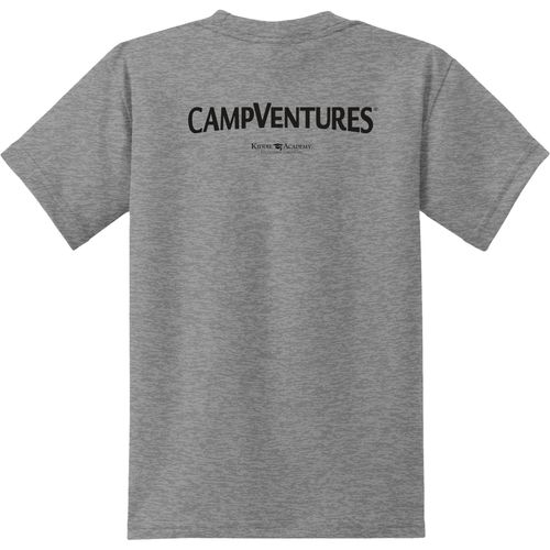 CampVentures Youth T-Shirt - Black Imprint (KA-PC55Y-CV-B) image thumbnail