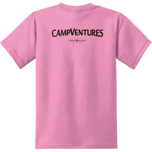 CampVentures Youth T-Shirt - Black Imprint (KA-PC55Y-CV-B) image thumbnail