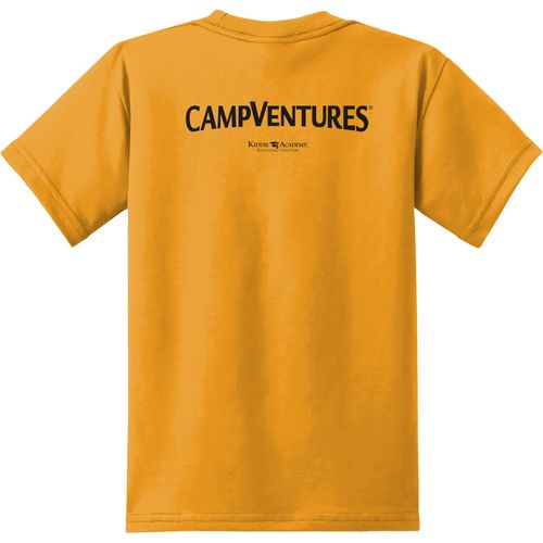 CampVentures Youth T-Shirt - Black Imprint (KA-PC55Y-CV-B) image thumbnail