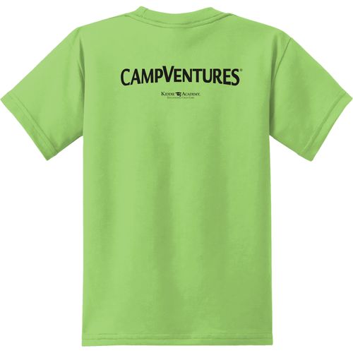 CampVentures Youth T-Shirt - Black Imprint (KA-PC55Y-CV-B) image thumbnail