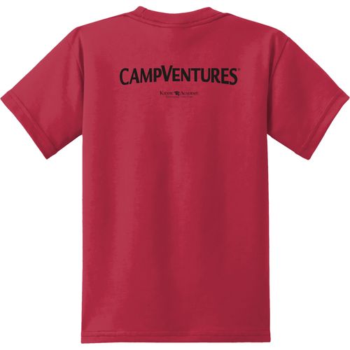 CampVentures Youth T-Shirt - Black Imprint (KA-PC55Y-CV-B) image thumbnail