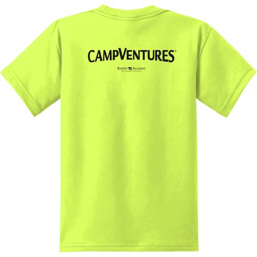 CampVentures Youth T-Shirt - Black Imprint (KA-PC55Y-CV-B) image thumbnail
