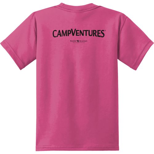 CampVentures Youth T-Shirt - Black Imprint (KA-PC55Y-CV-B) image thumbnail