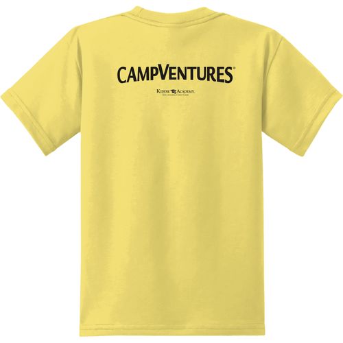 CampVentures Youth T-Shirt - Black Imprint (KA-PC55Y-CV-B) image thumbnail
