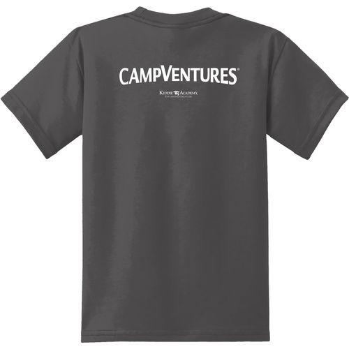 CampVentures Youth T-Shirt - White Imprint (KA-PC55Y-CV-W) image thumbnail