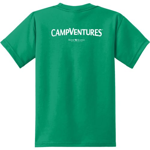 CampVentures Youth T-Shirt - White Imprint (KA-PC55Y-CV-W) image thumbnail